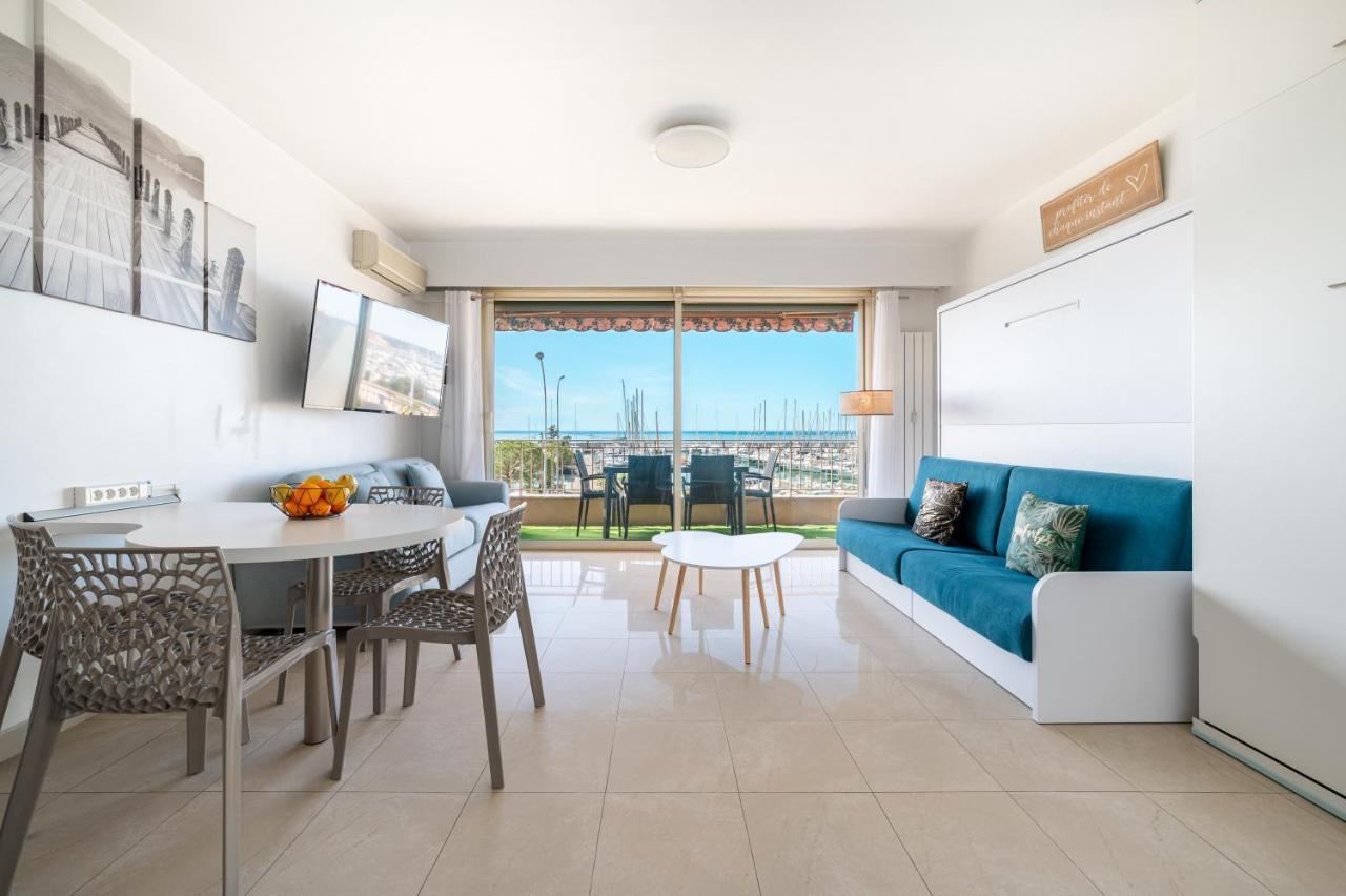 La Grande Palmeraie - Spacieux Studio Avec Vue Mer, Terrasse, Port De Garavan Menton Exterior foto